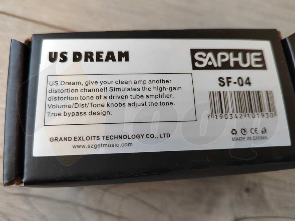 Saphue US Dream distortion